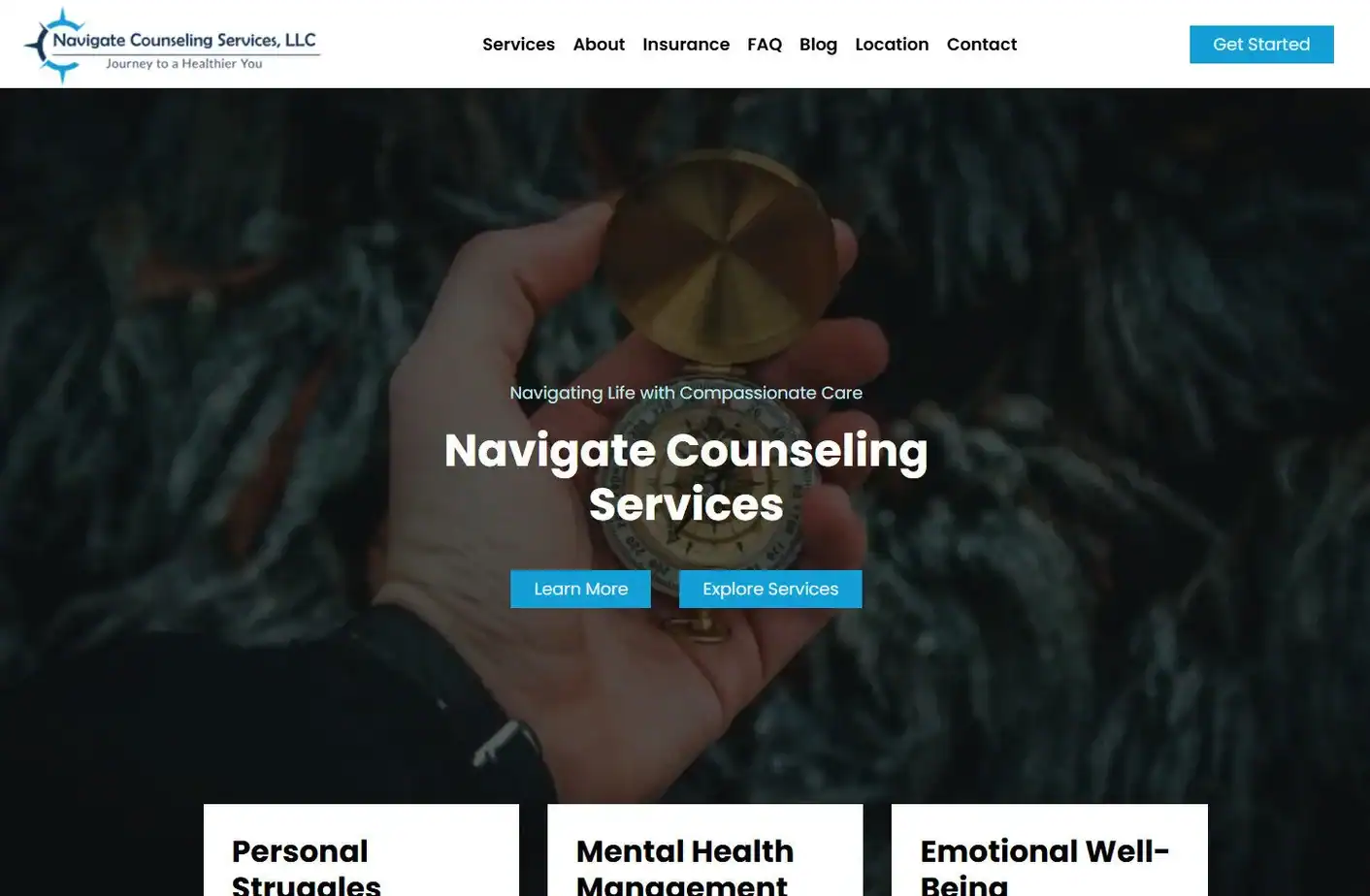 Navigate Counseling Website